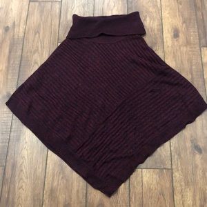 Navy and Magenta Allie & Rob Woman’s Poncho